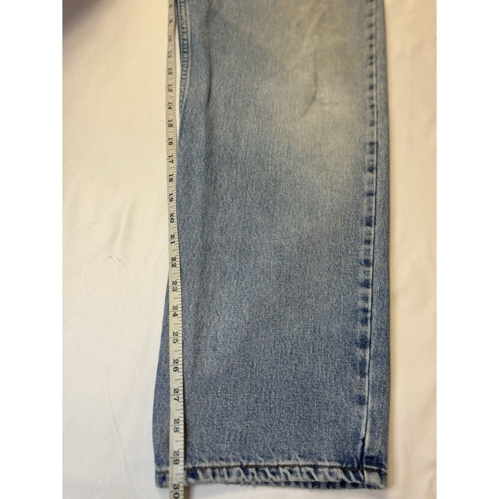 Levi's 550 Jeans Mens 38x30 Blue Washed Denim Relaxed Fit Straight Leg Y2K Vtg - Picture 6 of 8